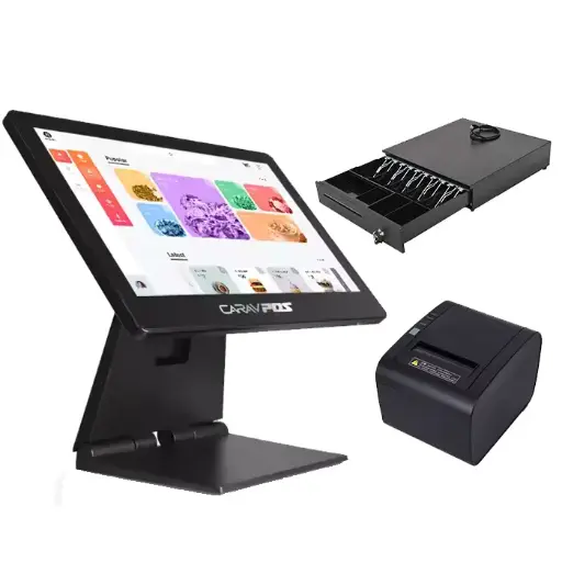 ឈុតសម្រាប់ប្រព័ន្ធ POS (មិនគិតបញ្ចូល Software សម្រាប់ POS) - POS system all in one set